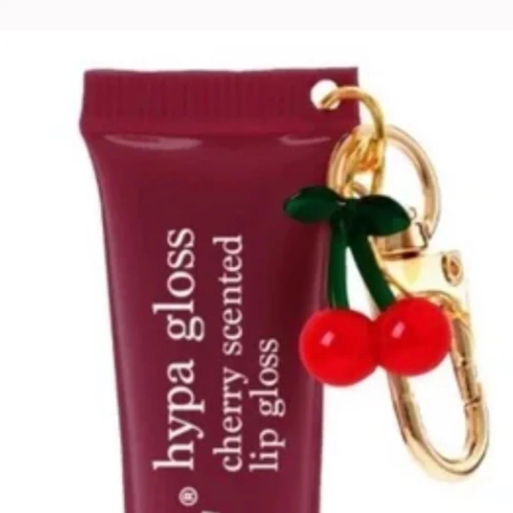 3/$25 Holler Hypa Gloss Cherry Scented Lip Gloss with Keychain